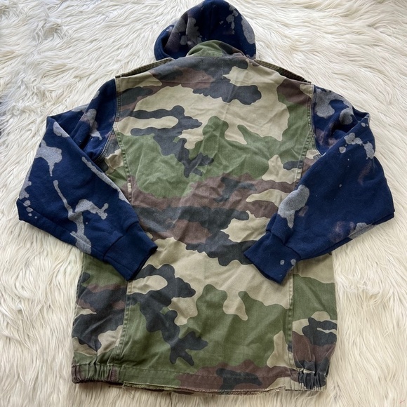 LF Furst of A Kind Oversized Mixed Media Jacket - Picture 7 of 9